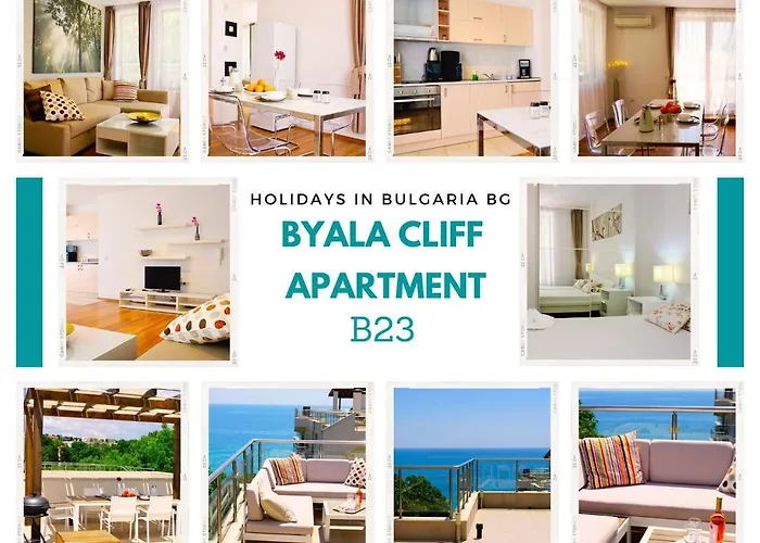 Byala Cliff Sea View Penthouse Bjała